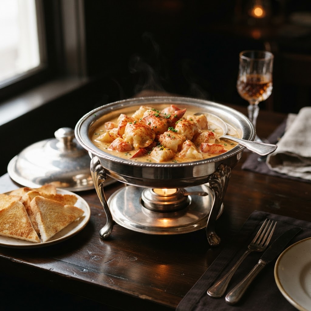 Lobster Newberg: Delmonico's 1876 New York Sea Captain's Invention