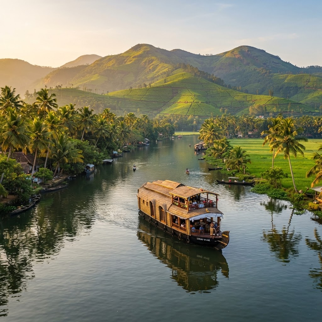 Kerala, India: Backwaters, Tea Plantations, and Ayurvedic Luxury