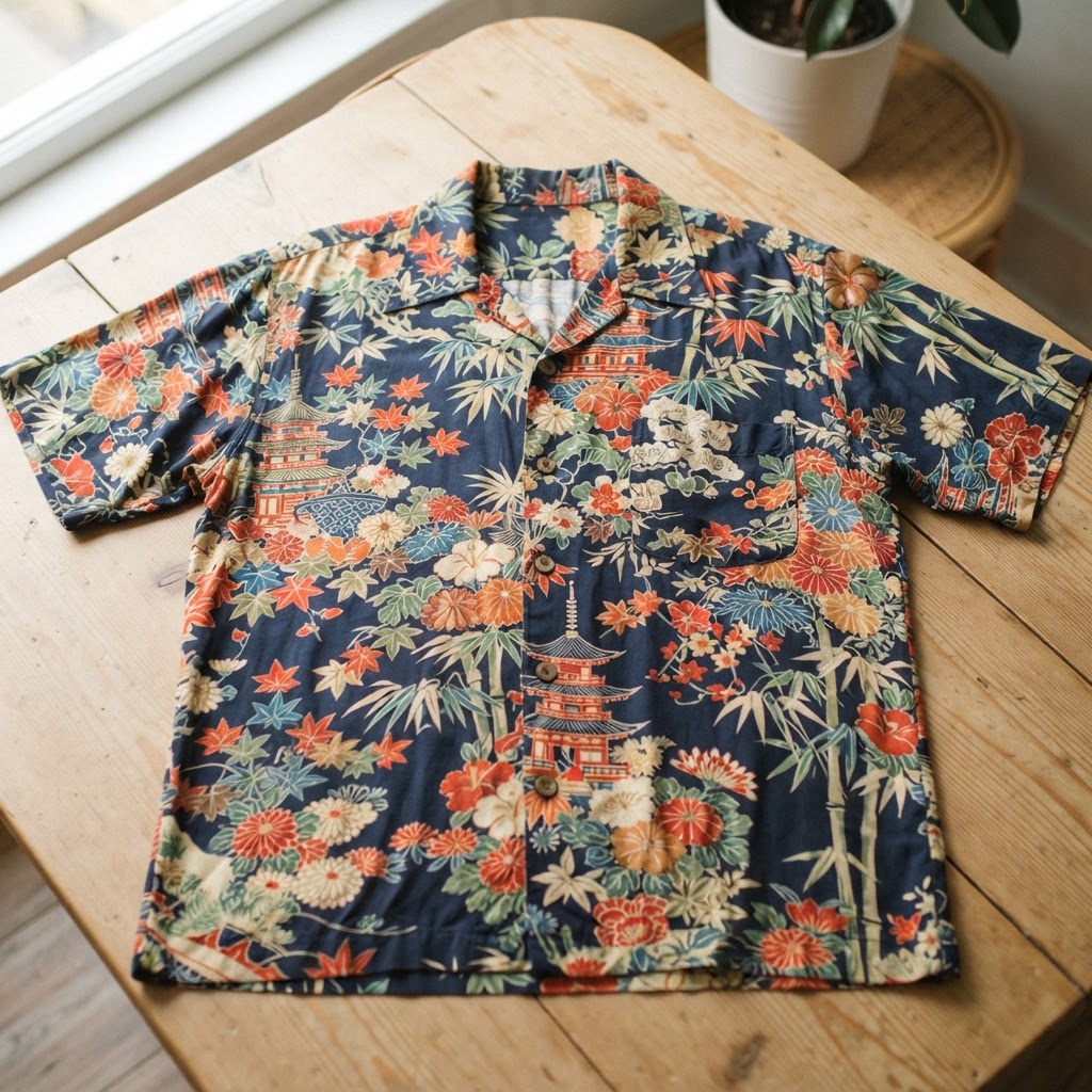The Aloha Shirt: How 1930s Honolulu Turned Japanese Kimono Cloth into America's Most Joyful Garment