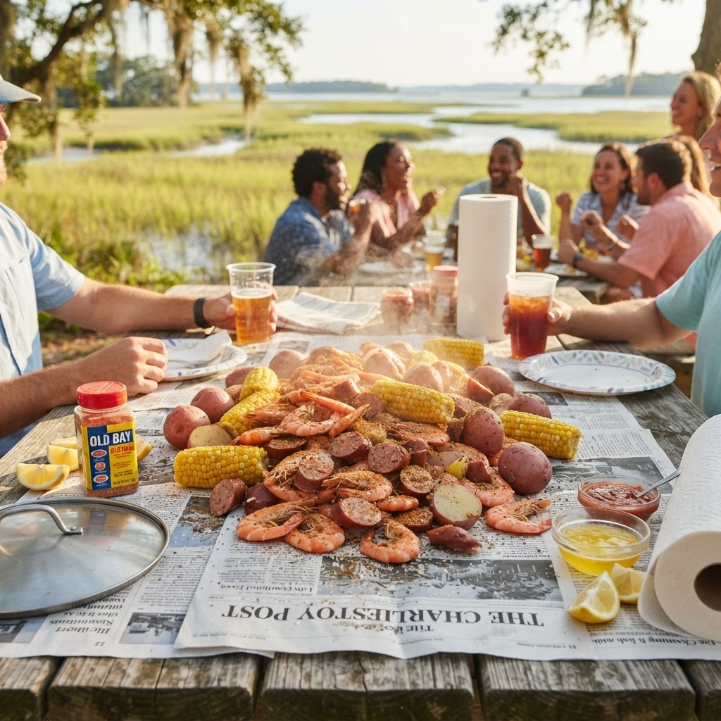The Lowcountry Boil: A Southern Coastal Feast Born in South Carolina