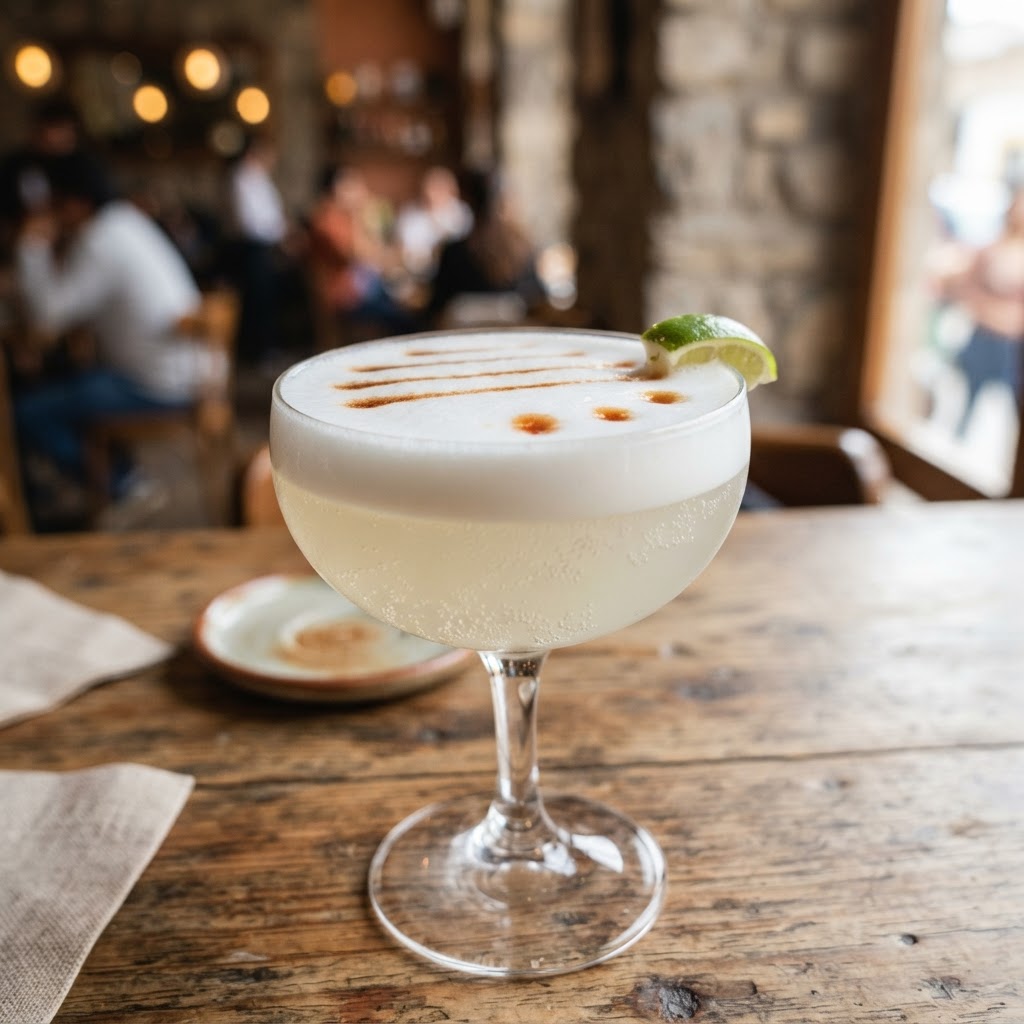 The Sparkling Pisco Sour