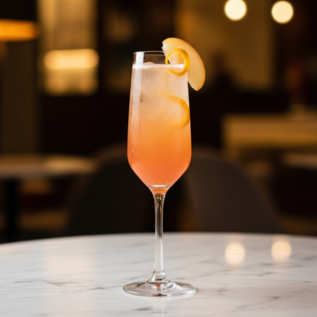 The Aperol White Peach Prosecco Mimosa