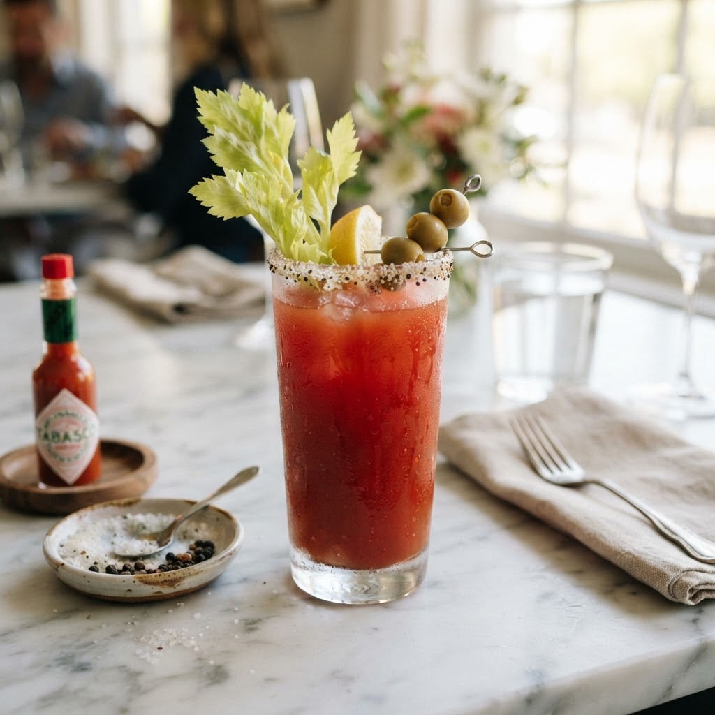 The Virgin Mary: The Classic Brunch Mocktail Without the Vodka