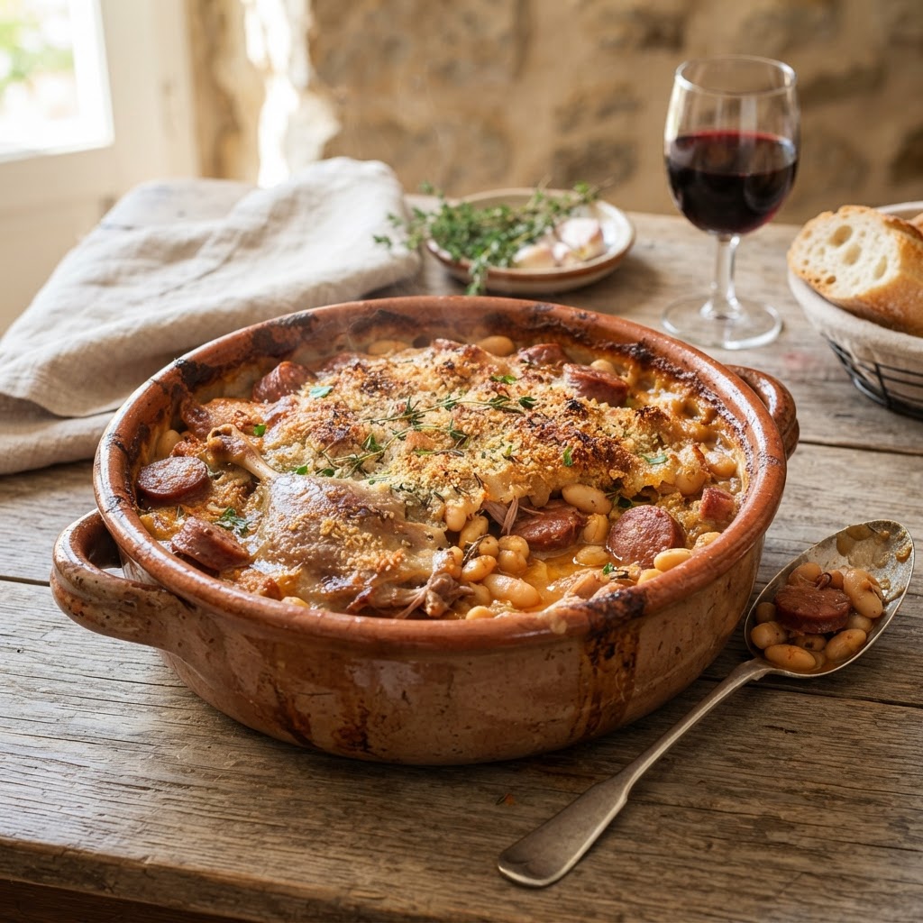 Cassoulet Toulousain (French Meat and White Bean Casserole)