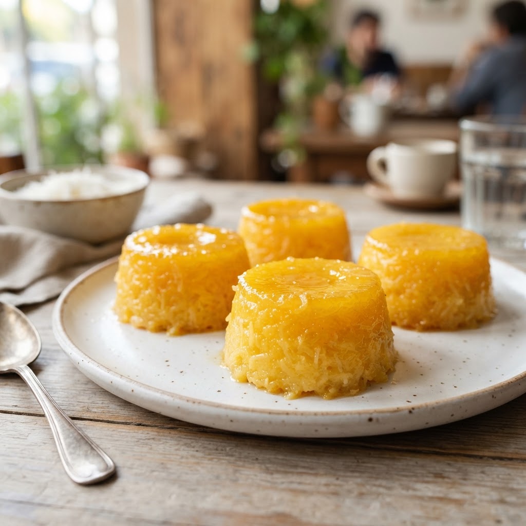 Brazilian Quindim: The Glistening Coconut and Egg Yolk Custard of Brazil