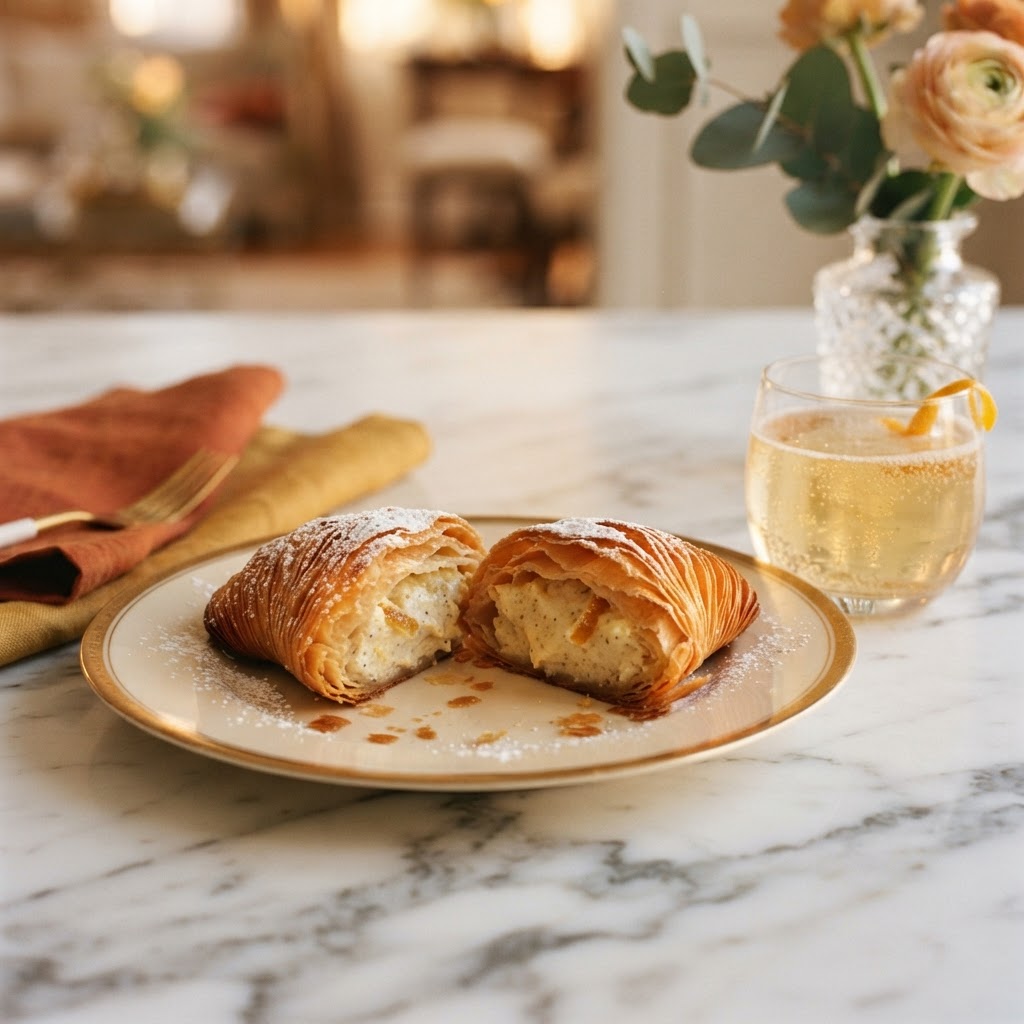Sfogliatella alla Mimosa