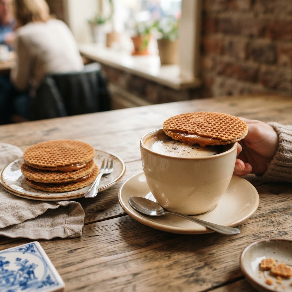 Dutch Stroopwafels: The Gouda Caramel-Syrup Waffle Cookie