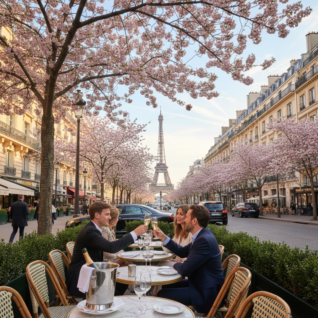Paris in Spring: The Grand Hotels, the Bistros & the City at Its Most Beautiful