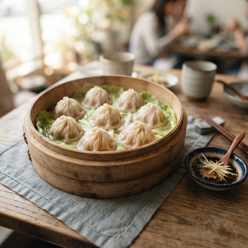 Chinese Soup Dumplings (Xiao Long Bao): Shanghai's Nanxiang Treasure