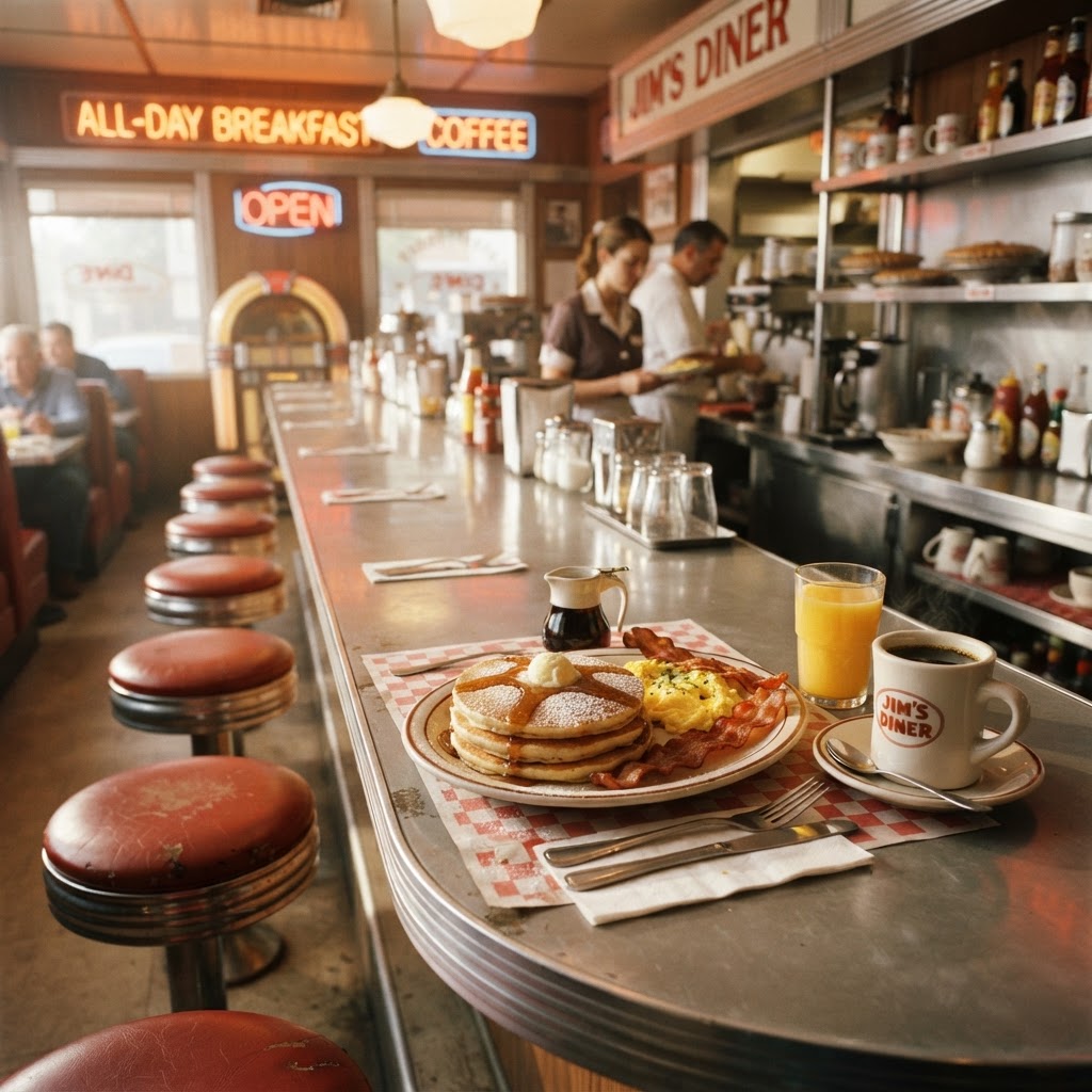 The American Diner and the Birth of the All-Day Breakfast
