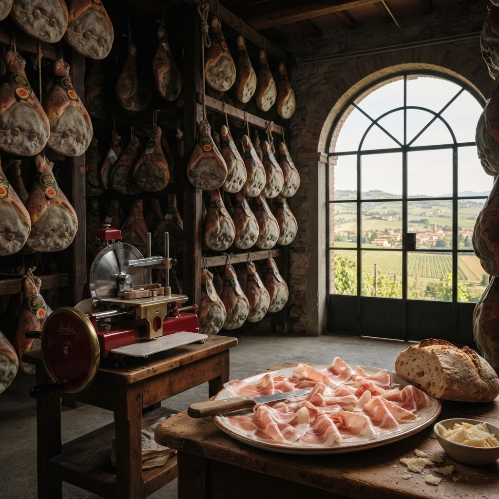 Prosciutto di Parma: The Art of Dry-Cured Ham in Emilia-Romagna