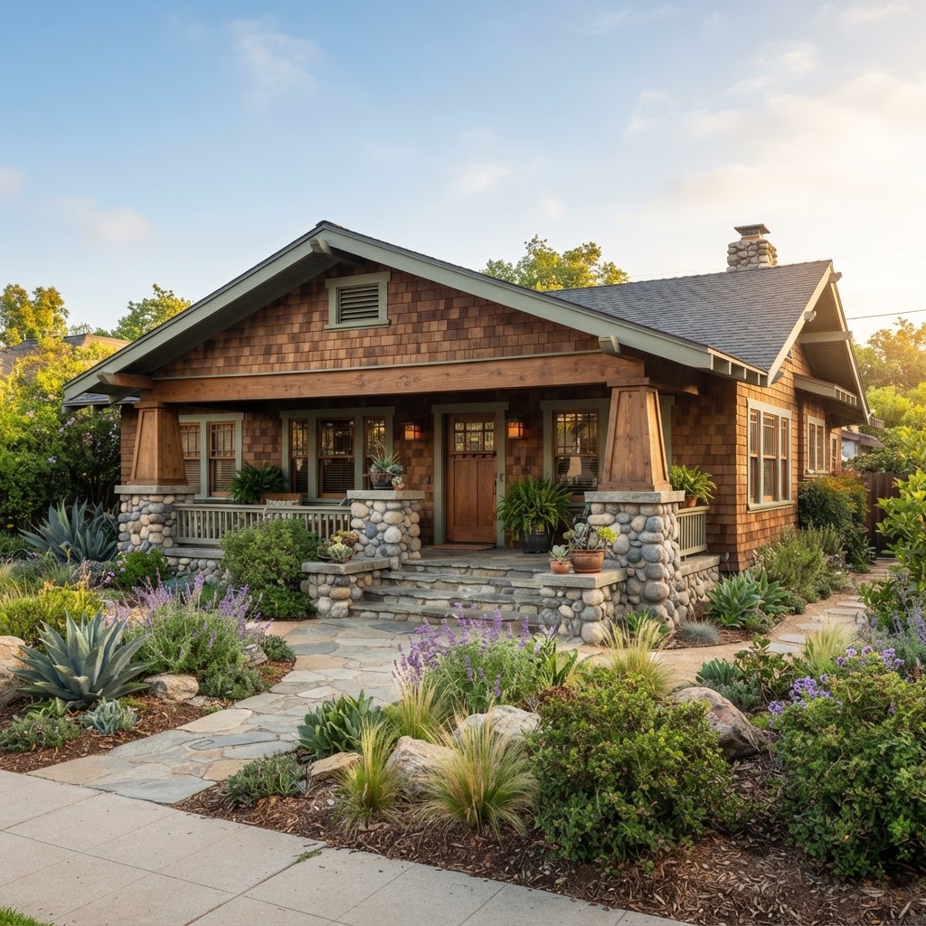 The Craftsman Bungalow: How the Arts and Crafts Movement Built America's Coziest Homes