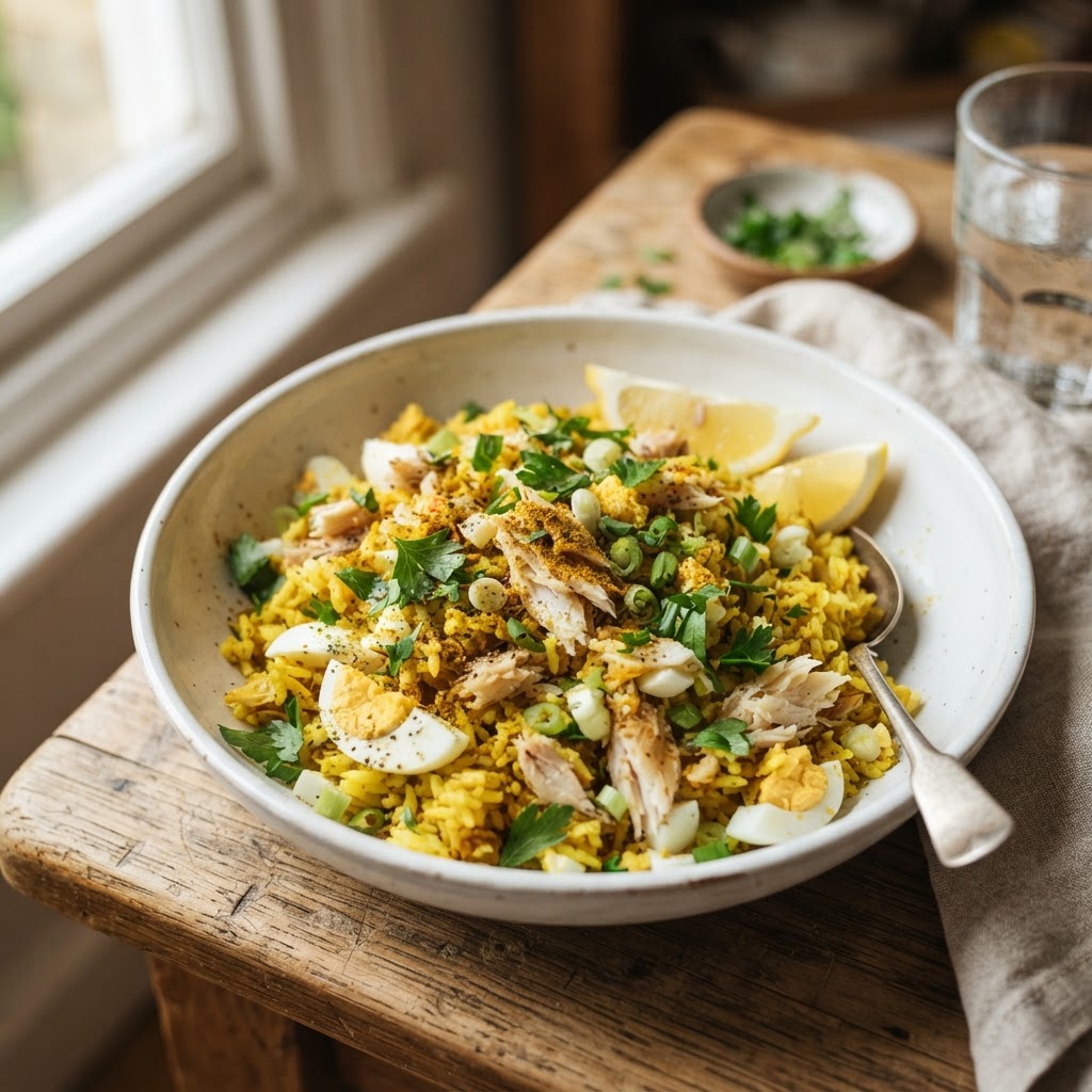 Kedgeree (Anglo-Indian Smoked Haddock and Rice)