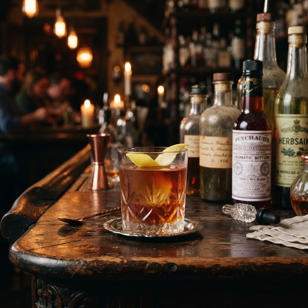 The Sazerac: New Orleans' Official Cocktail and the Birth of the American Bar
