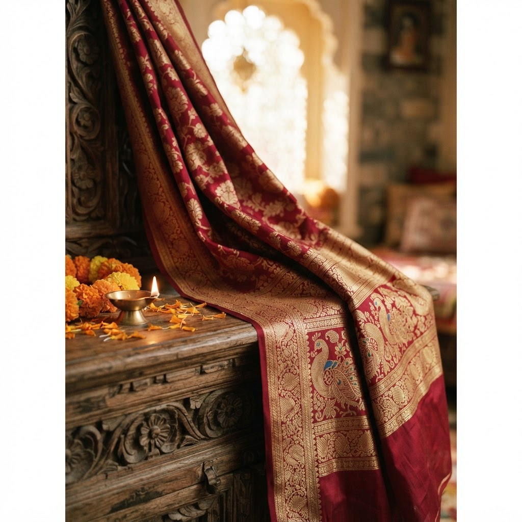The Indian Sari: Six Thousand Years of Draped Elegance from Mohenjo-daro to the Modern Runway