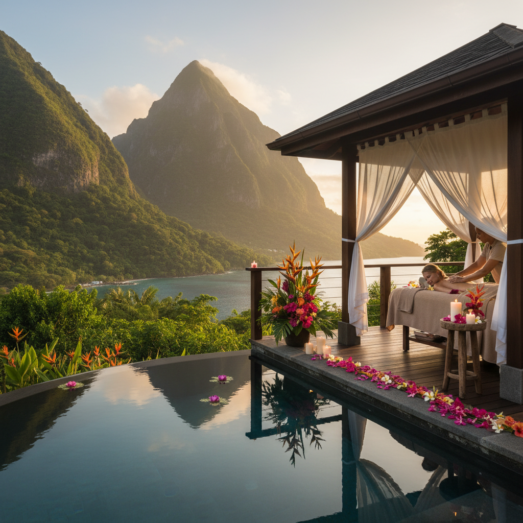 St. Lucia: The Pitons, Jade Mountain & a Spa Retreat That Changes Everything