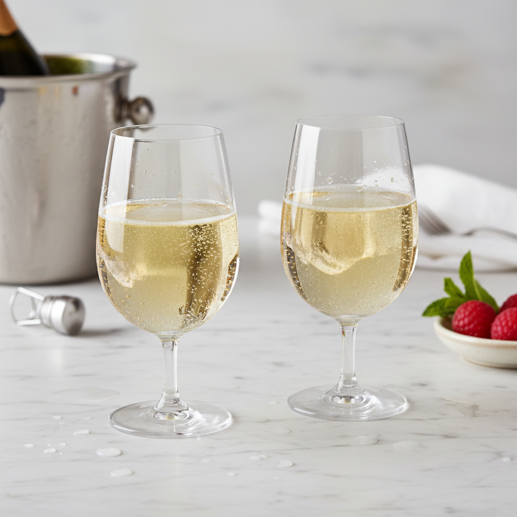 Riedel O Wine Tumbler Champagne Glass — Set of 2