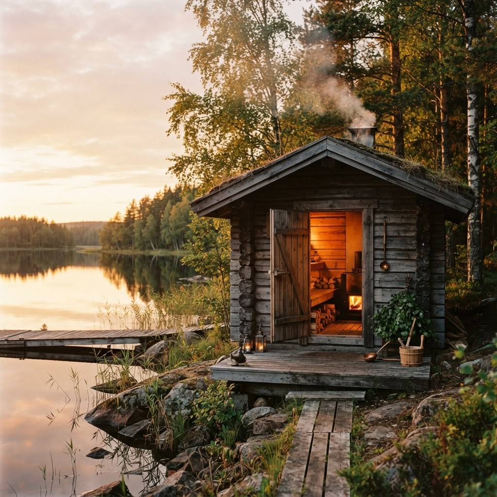 The Sauna Ritual: Heat Therapy, Longevity, and the Finnish Tradition