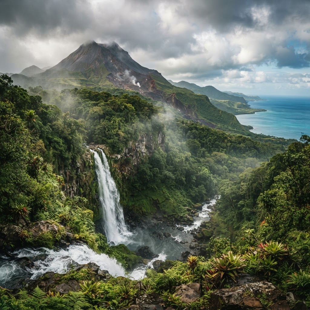 Guadeloupe: La Soufrière Volcano, Creole Cuisine & the French Caribbean's Butterfly Island