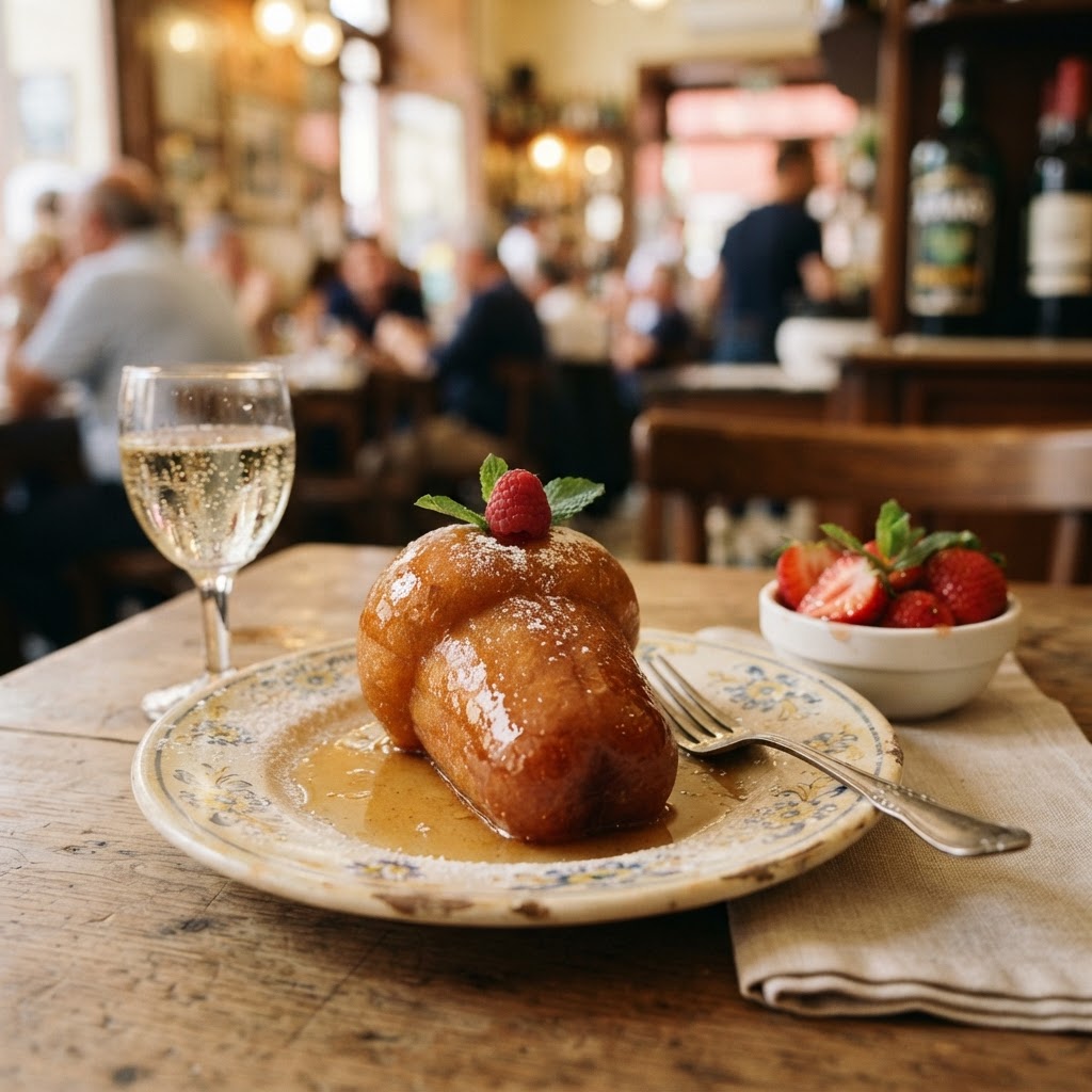 Babà al Prosecco Napoletano