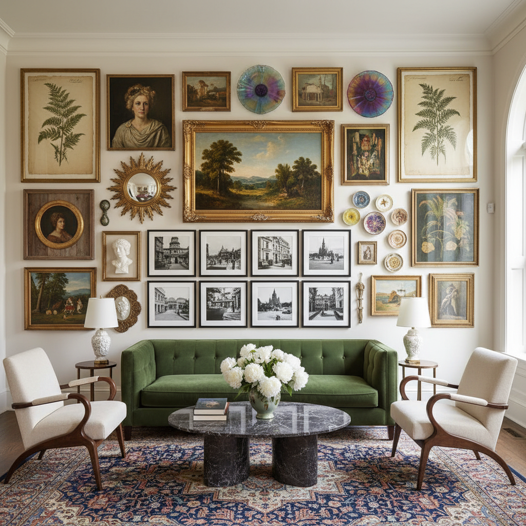The Gallery Wall: Curating Art in Your Home Like a Collector