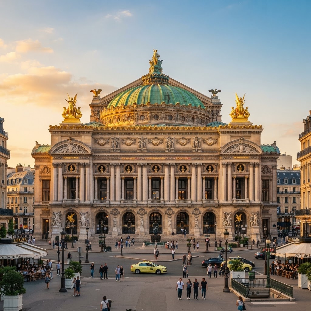 The Palais Garnier: Paris's Opulent Opera Palace and the Home of the Phantom