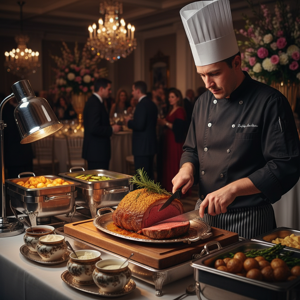 Carving Station: Prime Rib or Whole Roasted Turkey