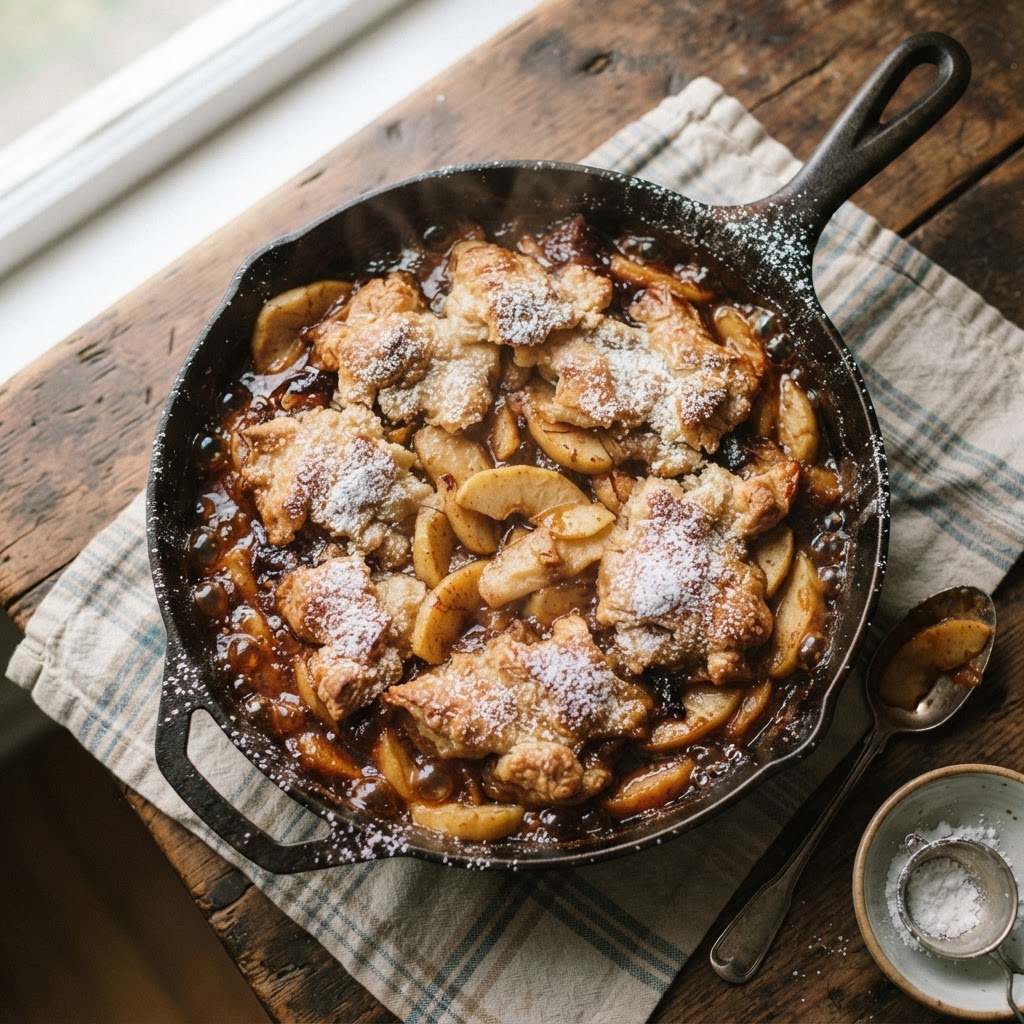 Apple Pandowdy: New England's Colonial Baked Apple Dessert