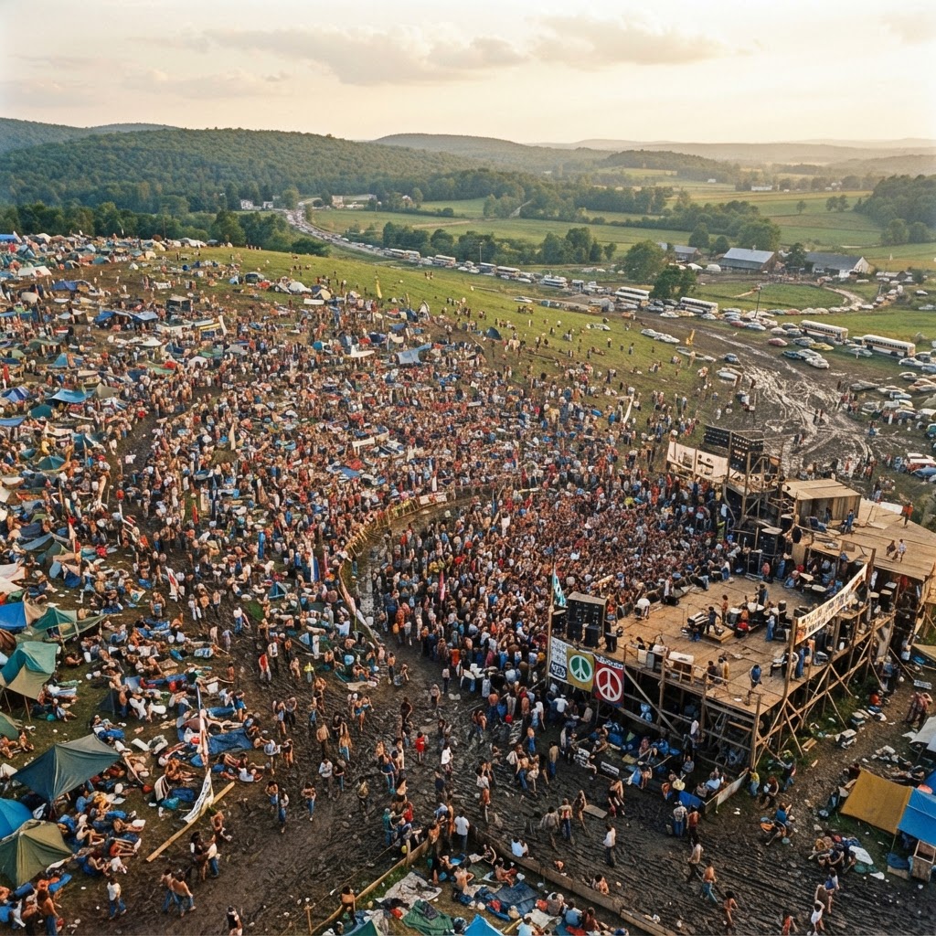 Woodstock 1969: Three Days of Peace, Music, and Counterculture on Max Yasgur's Farm