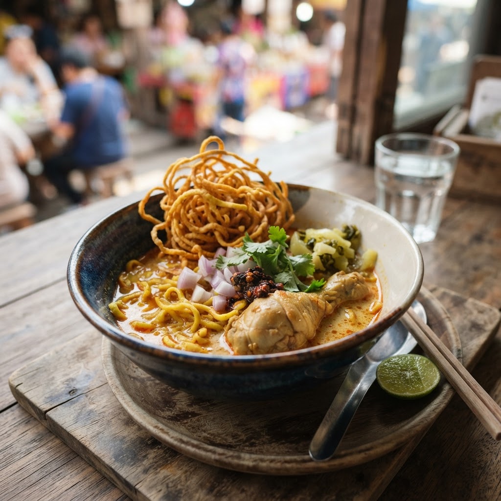 Khao Soi: Chiang Mai's Northern Thai Coconut Curry Noodles