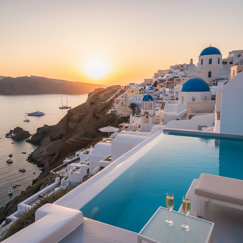 Santorini: Cave Hotels, Caldera Views & the Art of the Aegean Sunset
