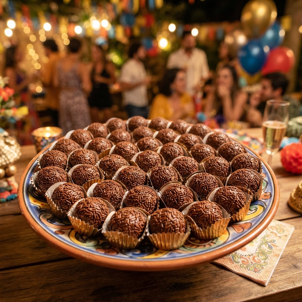 Brazilian Brigadeiro: The Condensed Milk and Chocolate Truffle