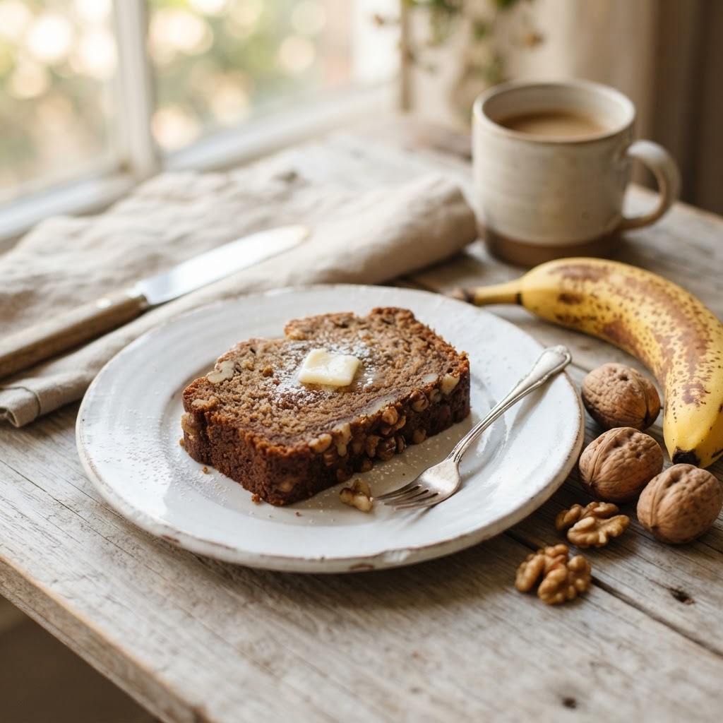 Banana Bread with Walnuts