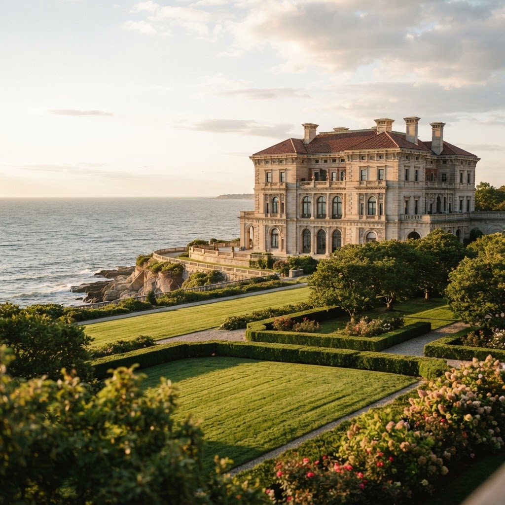 Newport, Rhode Island: Gilded Age Mansions & the Grandeur of America's Vanderbilt Summer