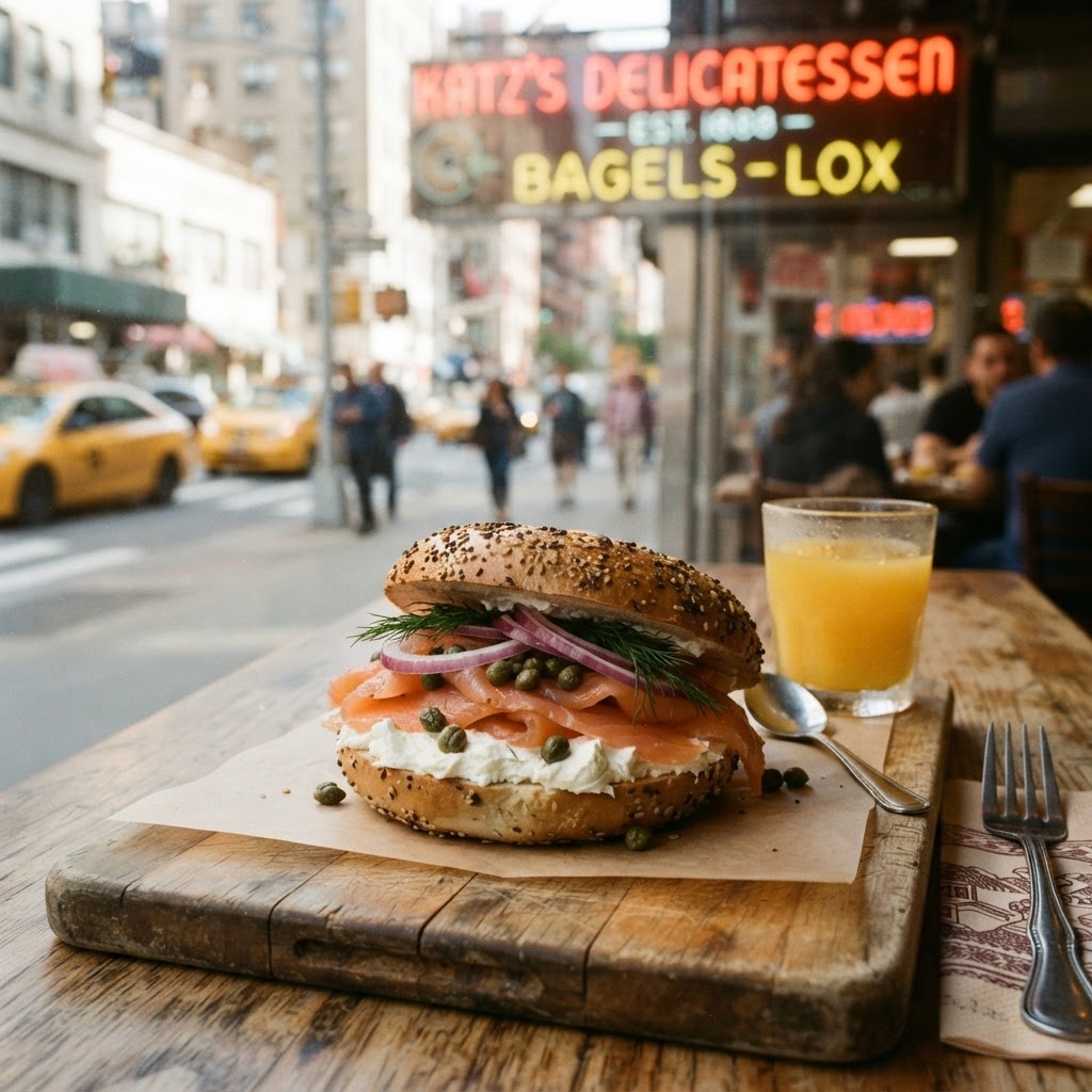 The New York Bagel: An Immigrant Icon of the American Brunch Table