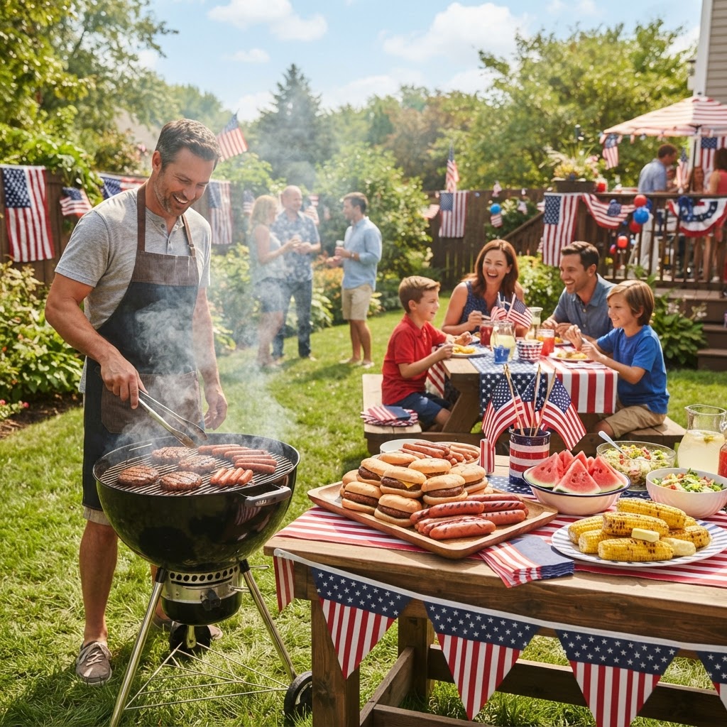 The Fourth of July Cookout: The Great American Backyard BBQ