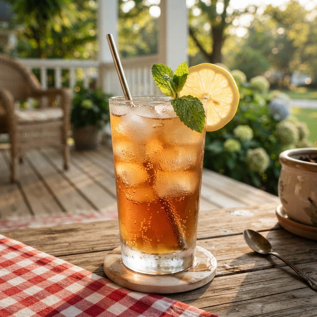 Southern Sweet Tea Spritzer: The American South's Iconic Iced Tea