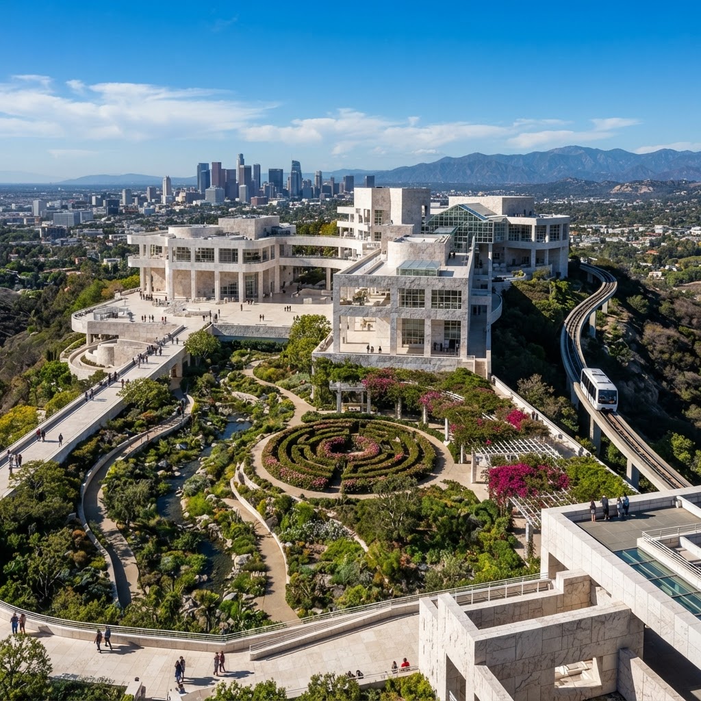 The Getty Center: Richard Meier's Hilltop Masterpiece Above Los Angeles