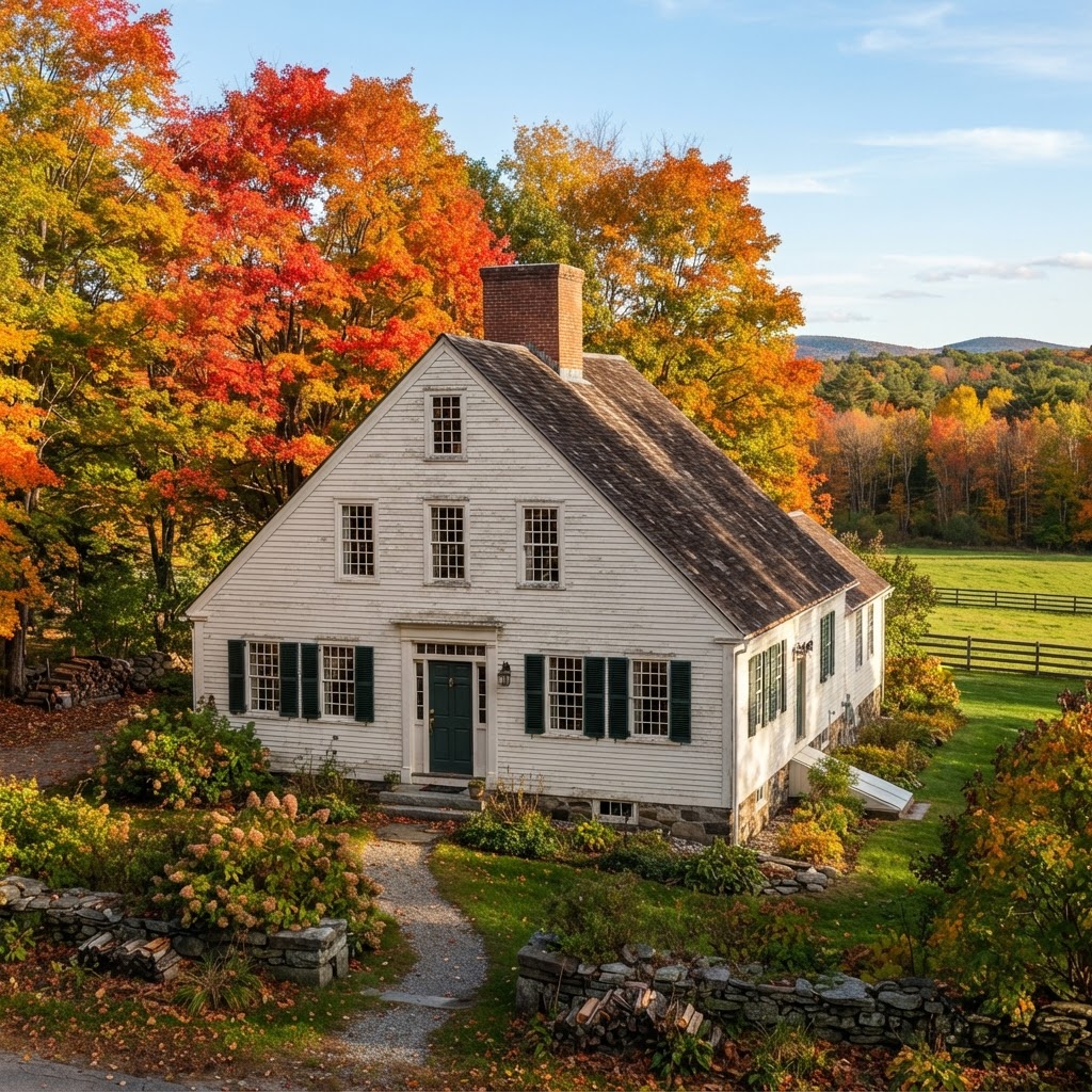 The New England Saltbox: How a Lean-To Addition Became an Iconic Colonial Roofline