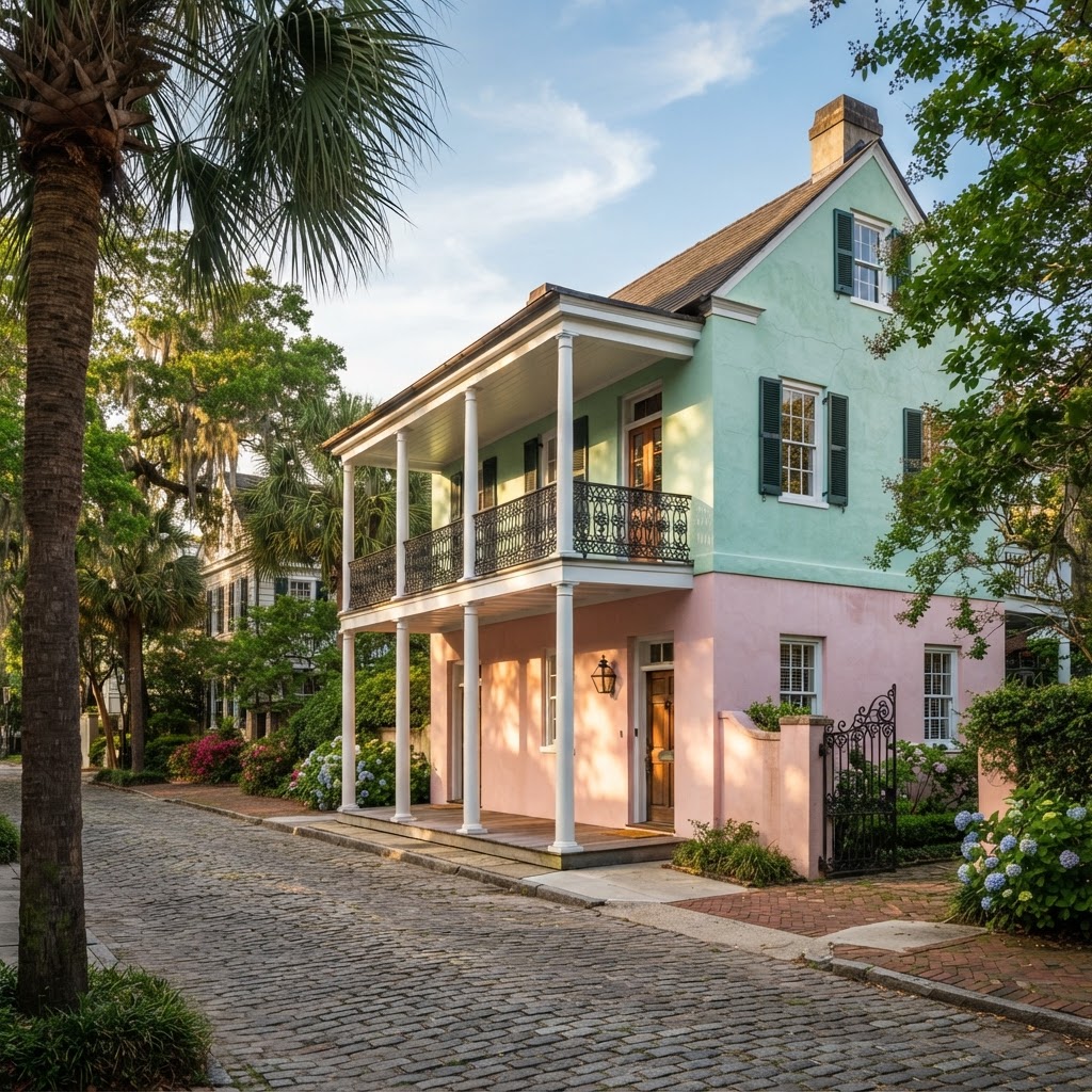 The Charleston Single House: How South Carolina's Side-Porch Homes Beat the Lowcountry Heat