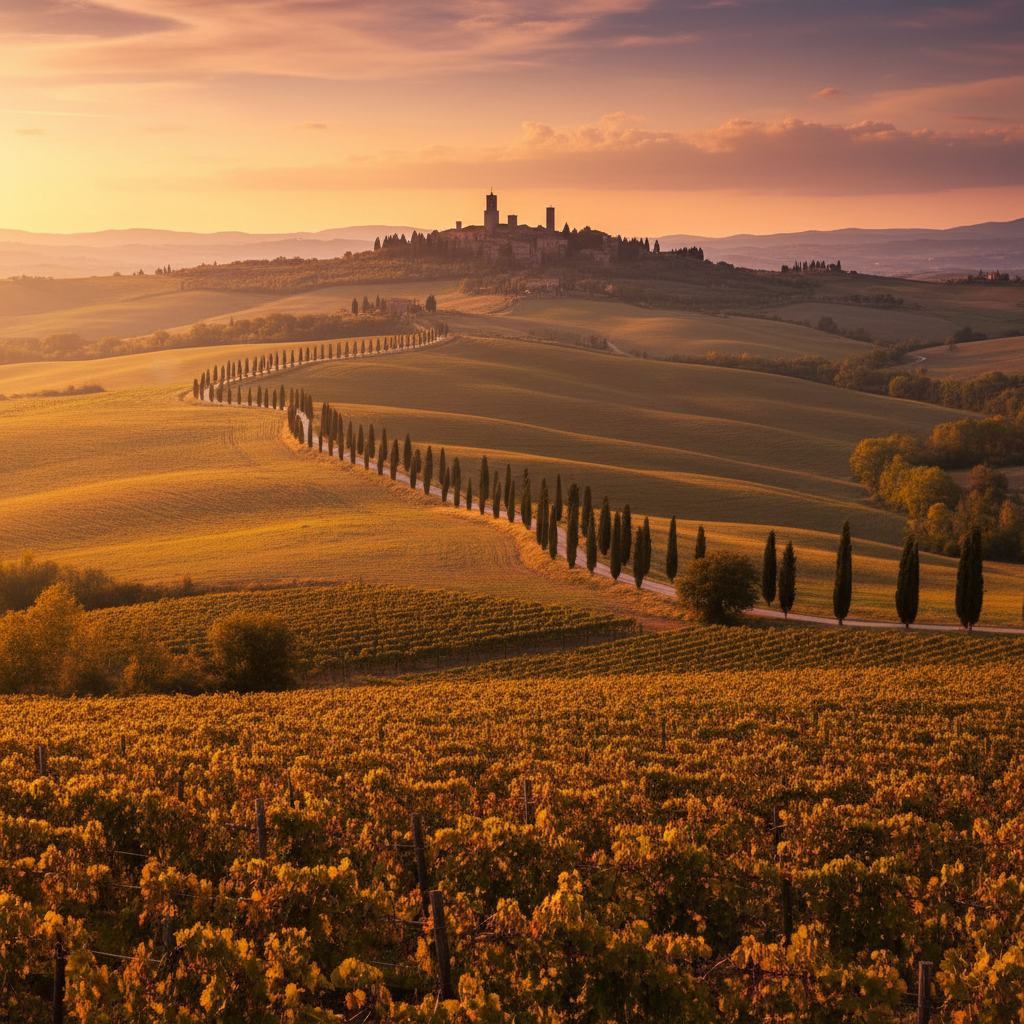 Tuscany: Hilltop Villages, Chianti Vineyards & the Art of the Slow Journey