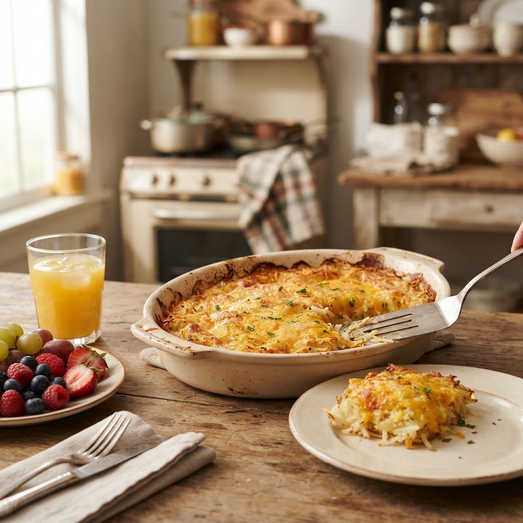 Hash Brown Casserole (Funeral Potatoes): The Southern Potluck Classic
