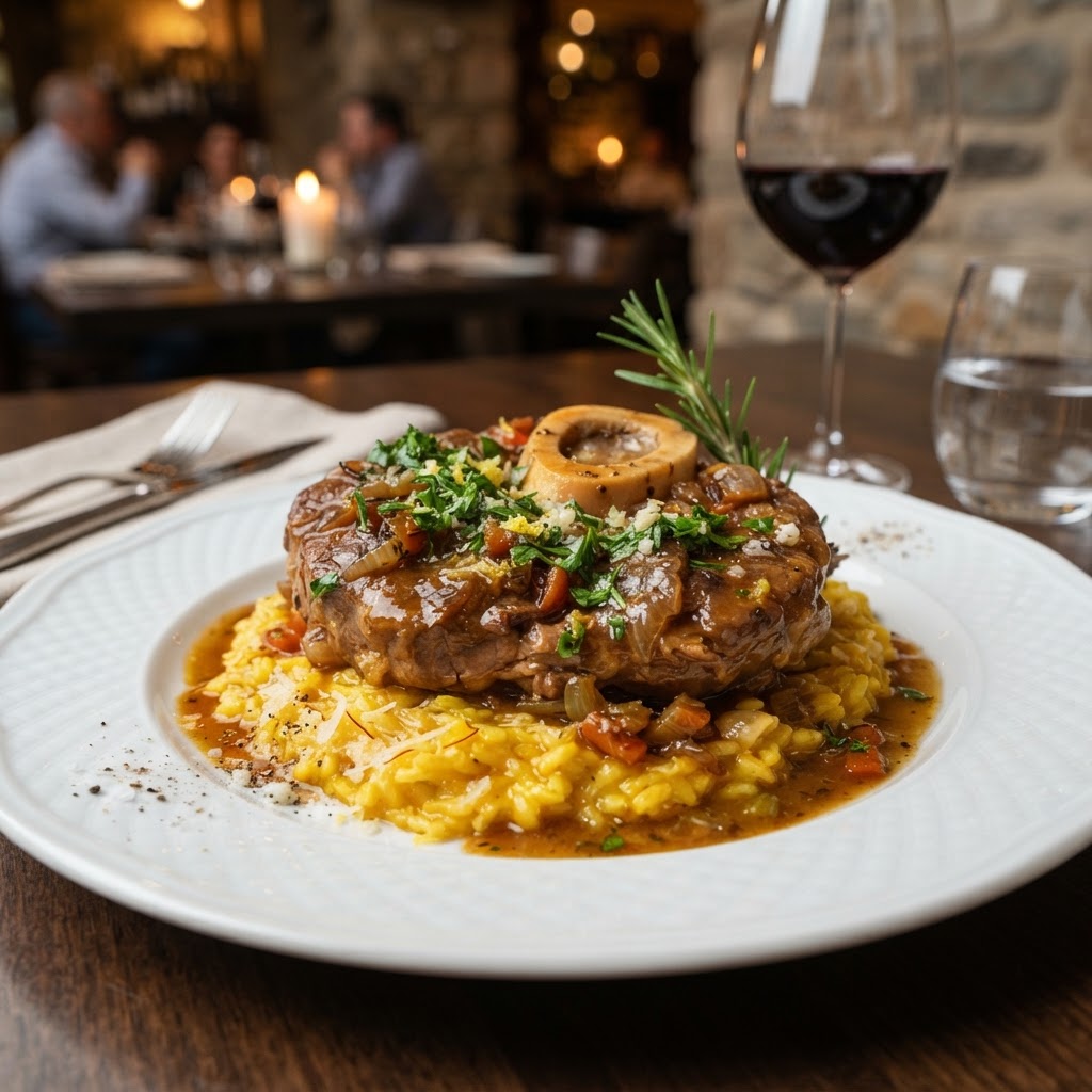 Ossobuco alla Milanese with Gremolata