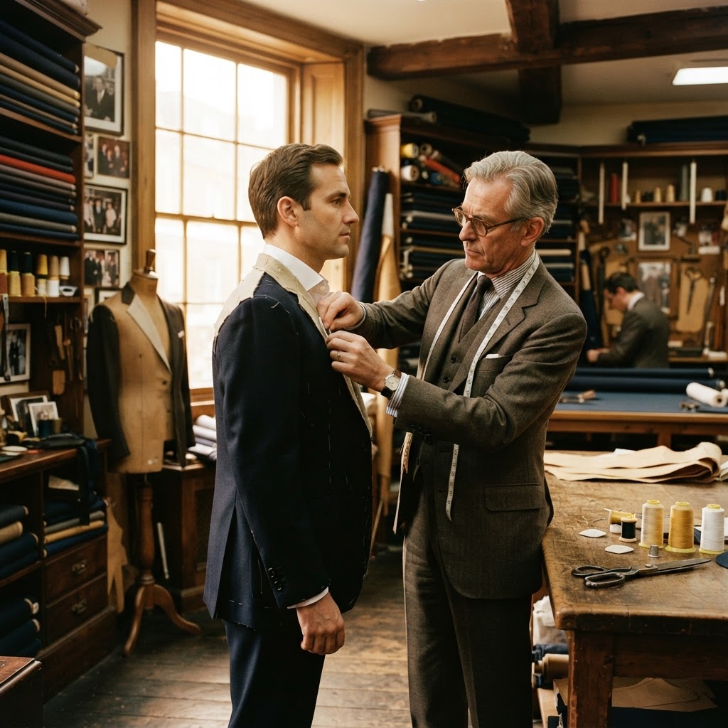 The Bespoke Suit: Savile Row and the Art of English Tailoring