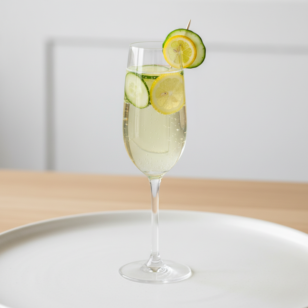 The Cucumber Yuzu Cava Mimosa