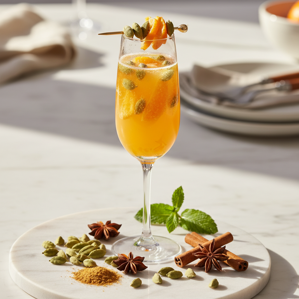 The Tangerine Cardamom Mimosa