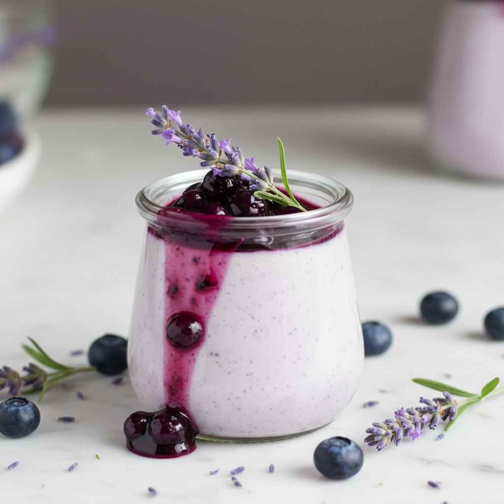 Lavender Panna Cotta