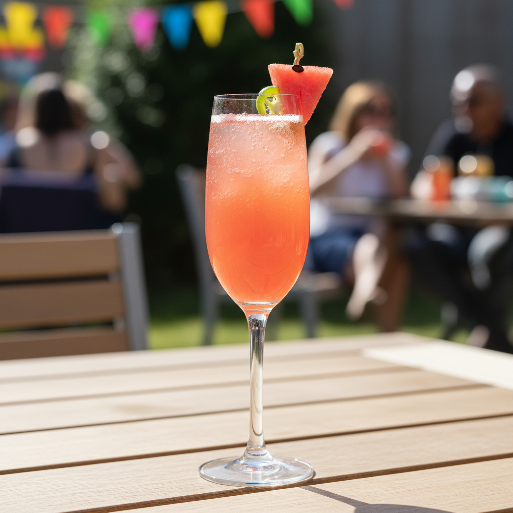 The Watermelon Jalapeño Tequila Mimosa