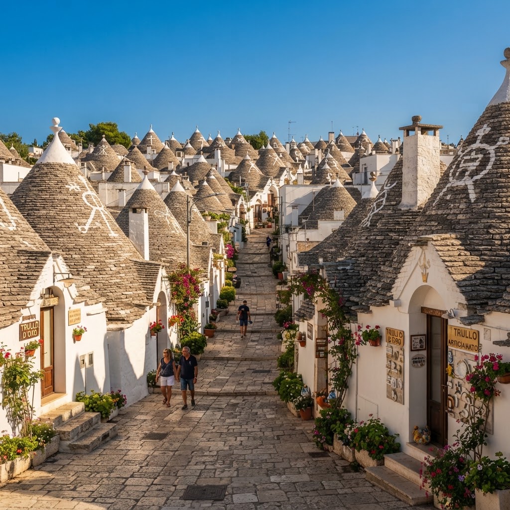 The Trulli of Alberobello: Puglia's Iconic Conical Stone Houses