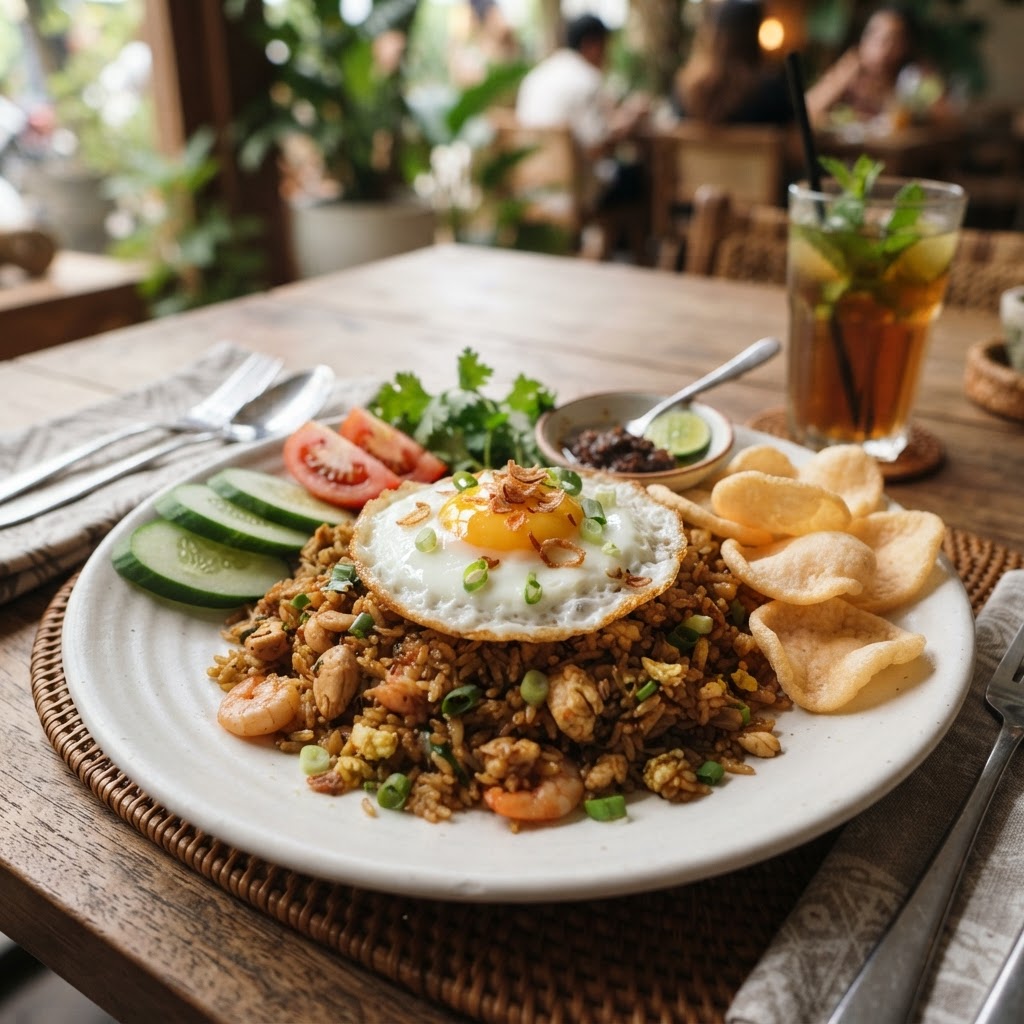 Nasi Goreng: Indonesia's National Dish of Sweet-Soy Fried Rice
